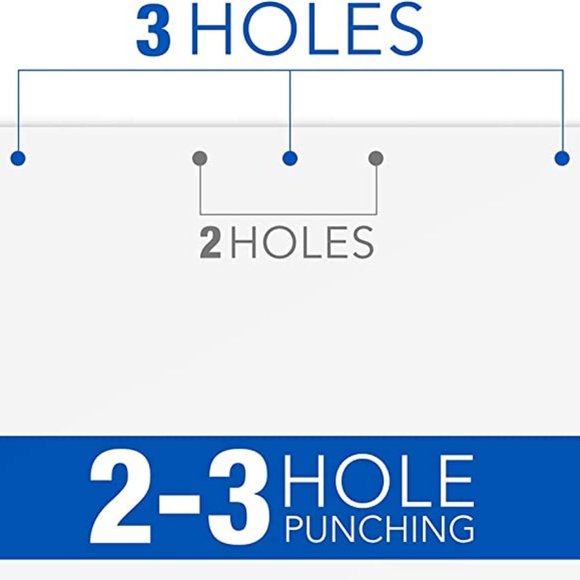 Like New 🖨 Swingline 🖨 3 Hole Punch, Hole Puncher, SmartTouch with Edge Guide - Picture 3 of 11